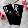 Reno 11F F25 Pro 5G Schwarze TPU Weiche Handyhülle, Einfaches Linien-Design
