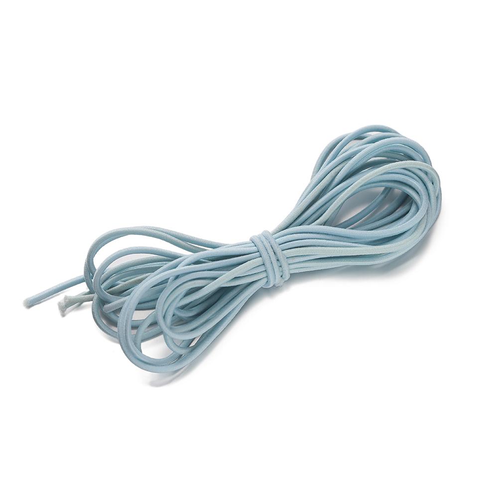 2-5Meters/Lot Round Elastics Rope 2mm 2.5mm Multicolor Nylon Elastic Rubber Bands for DIY Bracelet Necklace Jewelry Accessories