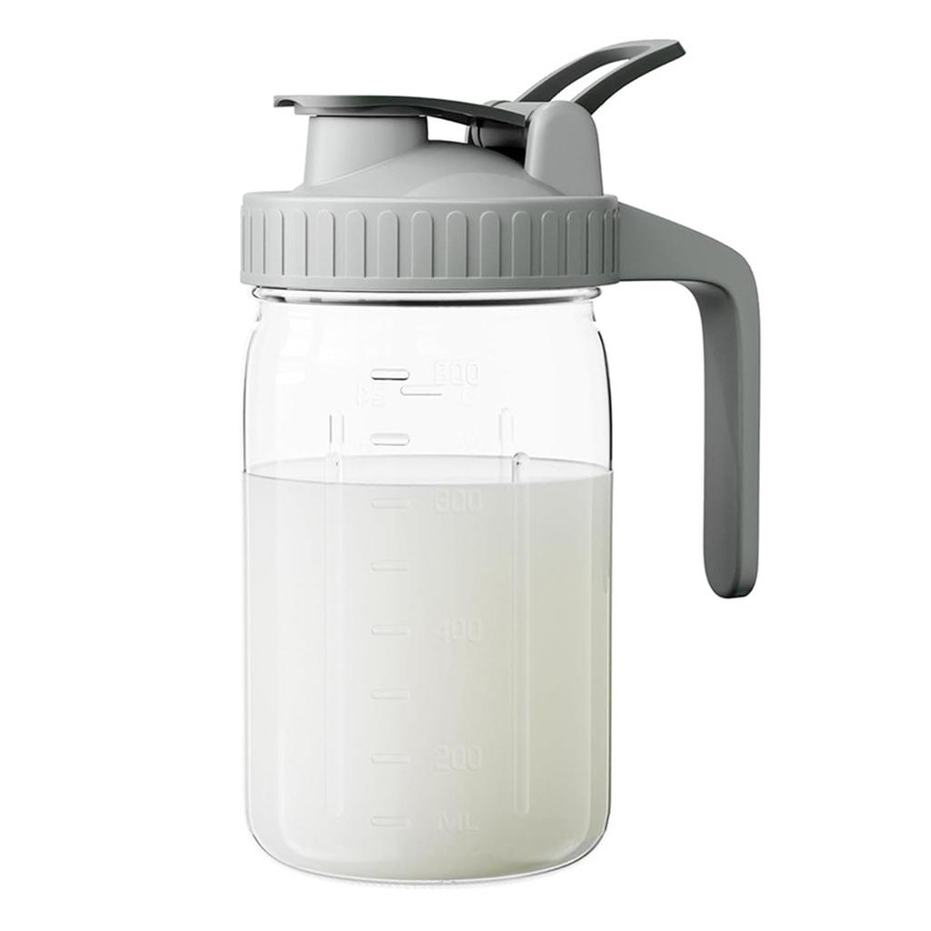 32oz Glass Breastmilk Pitcher Non BPA Juices Bottle Coffee Cup Transparent Milk Tea Cups Coffee Mug For Home Bar Drinkware