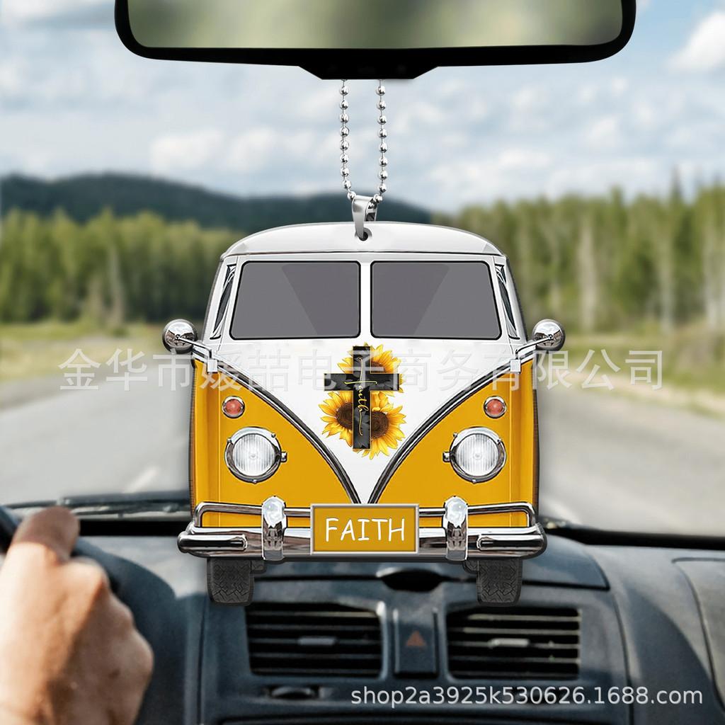 

Acrylic Car Charming Hanging Ornament Christmas Tree Decor For Cozy Home Ambiance 8