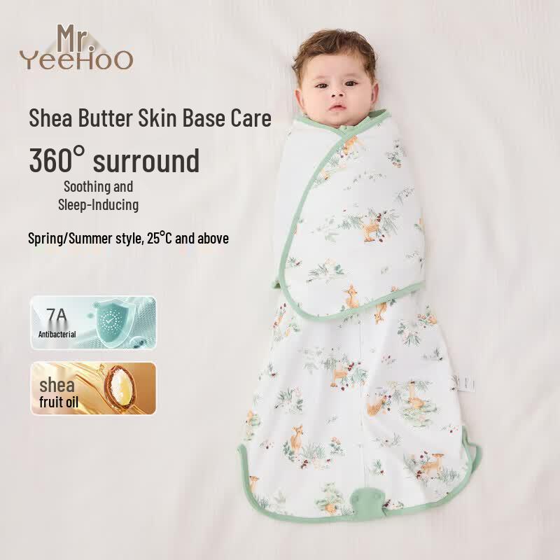 YEEHOO Newborn Anti-Startle Swaddle Sleep Sack XS 52-73cm