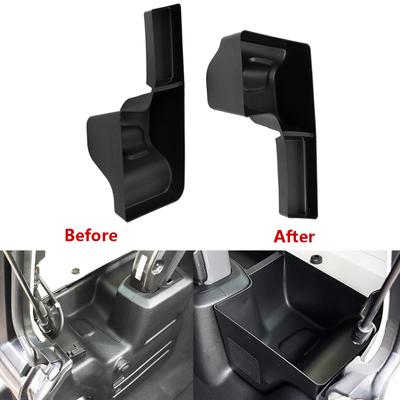 Rear Trunk Side Storage Box Organizer Tray Stowing Tidying For Jeep Wrangler JL 2018 2019 2020 2024 JLU Sahara Rubicon 4 Doors