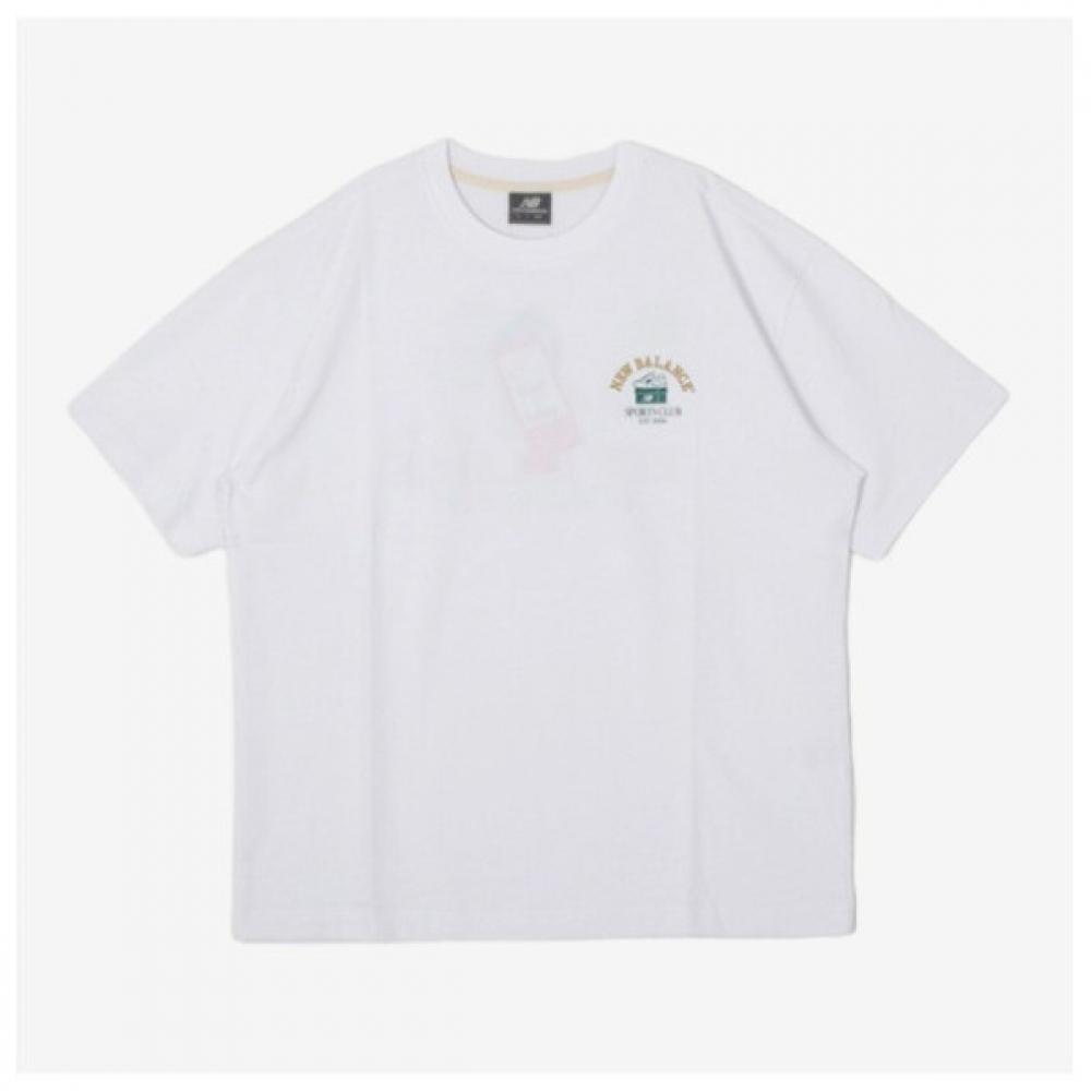 

New Balance Tee Kqj Nbneec2023 10 Uni Nb Boy Runners Club Friends White series/105