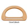 D Shape Purses Handles Replacement Handbag Purse Handle Decorative Bag Handles for Straws Beach Handbags Purse Making