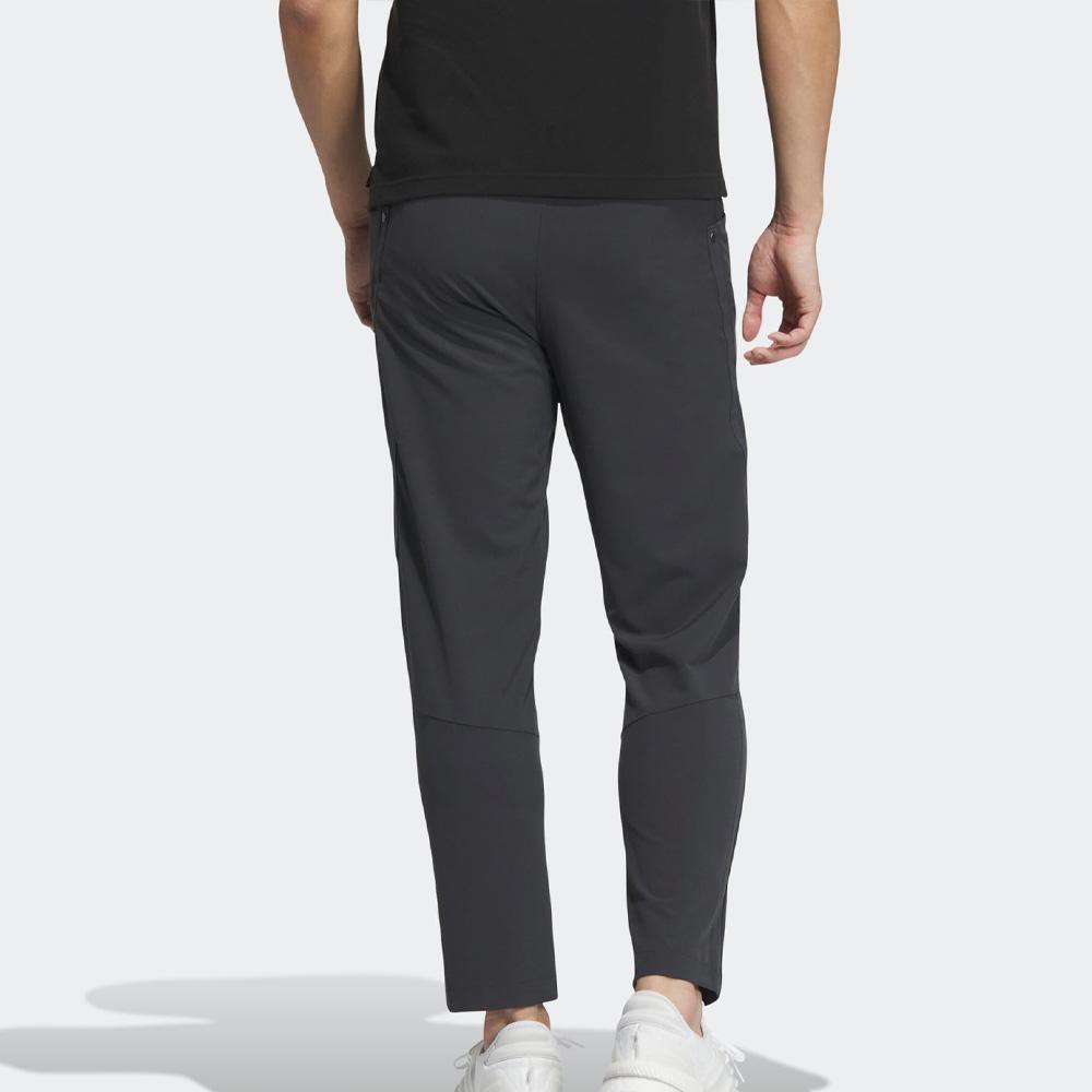 adidas Wuji Series Solid Color Elastic Waist Straight Leg Sports Pants Men Bottoms Charcoal-Gray IA8102