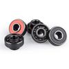 1Pc 608Rs Black And White Ceramic Ball Bearing High Speed Roller Skate Skateboard Wheel Miniature Bearings