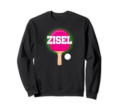 Zisel Name Girls Table Tennis Ping Pong Game Racket Sports Trainer