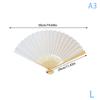 Cute Mini Blank Fan Child Kids Diy Art Fan Wedding Birthday Party Favors Girlfriend Boyfriend Idea Gift Children Diy Drawing Fan