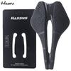 Selle de Vélo Ultra-Légère en Fibre de Carbone Imprimée en 3D Route VTT Confort Respirante Nez Court Siège de Course