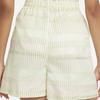 Nike Letter Print Casual Sports Shorts Women Bottoms Beige DC5496-902