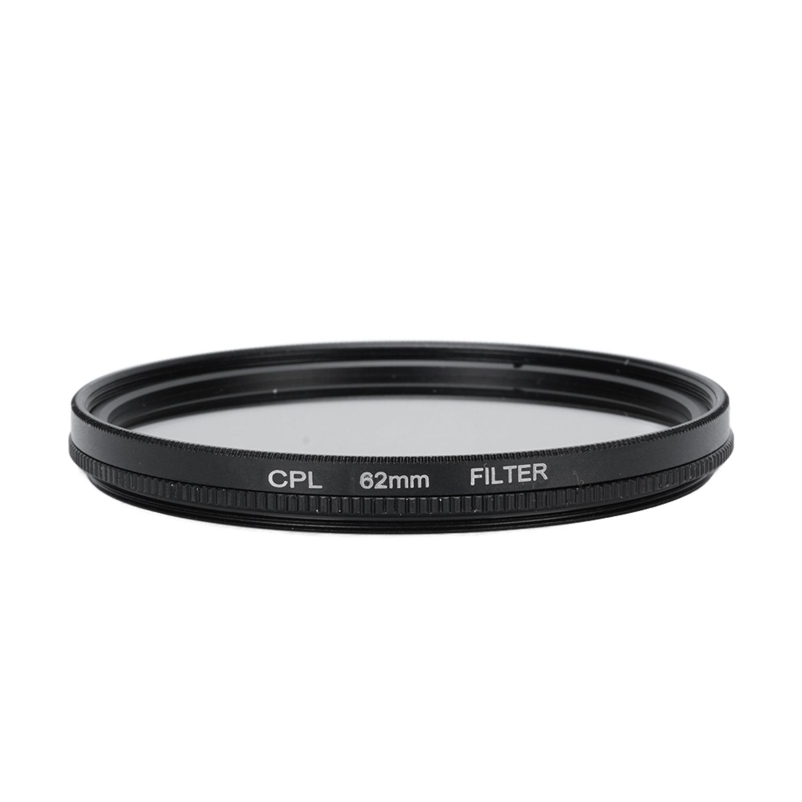 

CPL Filter Circular Polarizer Filter Ultra Slim Multi Coated Optical Glass Circular Polarizing 62mm