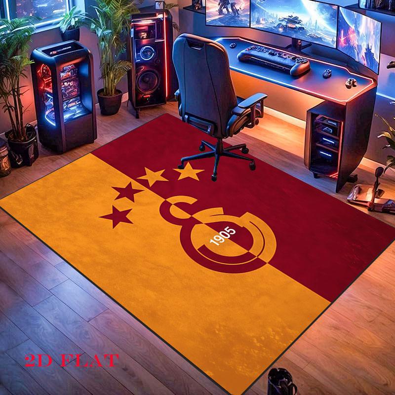 Dywan Galatasaray do Salonu Sypialni Dekoracja Domowego Sofy, Antypoślizgowa Mata Podłogowa dla Dzieci