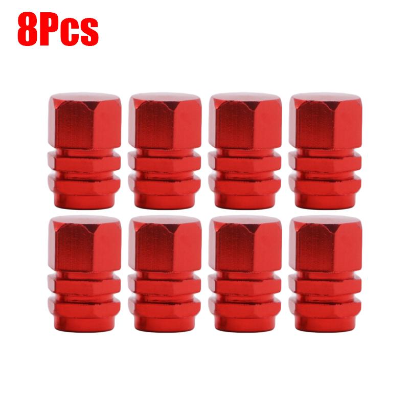 16Pcs Car Wheel Tire Valve Stems Caps Aluminum Tyre Rim Stem Covers Airdust Waterproof for BMW Auto Motorcycle Car Accessories
