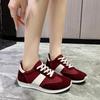 Women's New Spring Autumn Flat Bottom Casual Running Shoes Shoe White Sneakers Rubber Upgraded