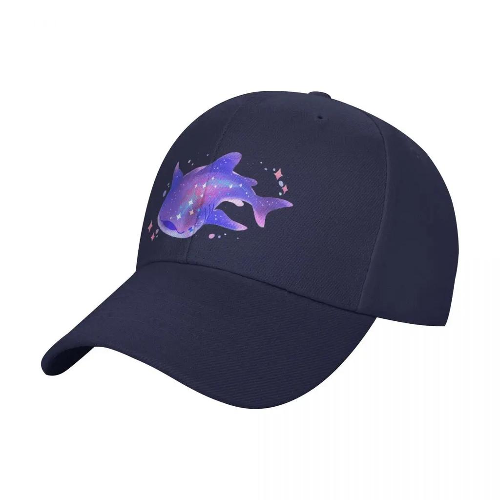 Cosmic Whale Shark Baseball Cap Luxury Woman Cap New In The Hat Black  For Men Womens
