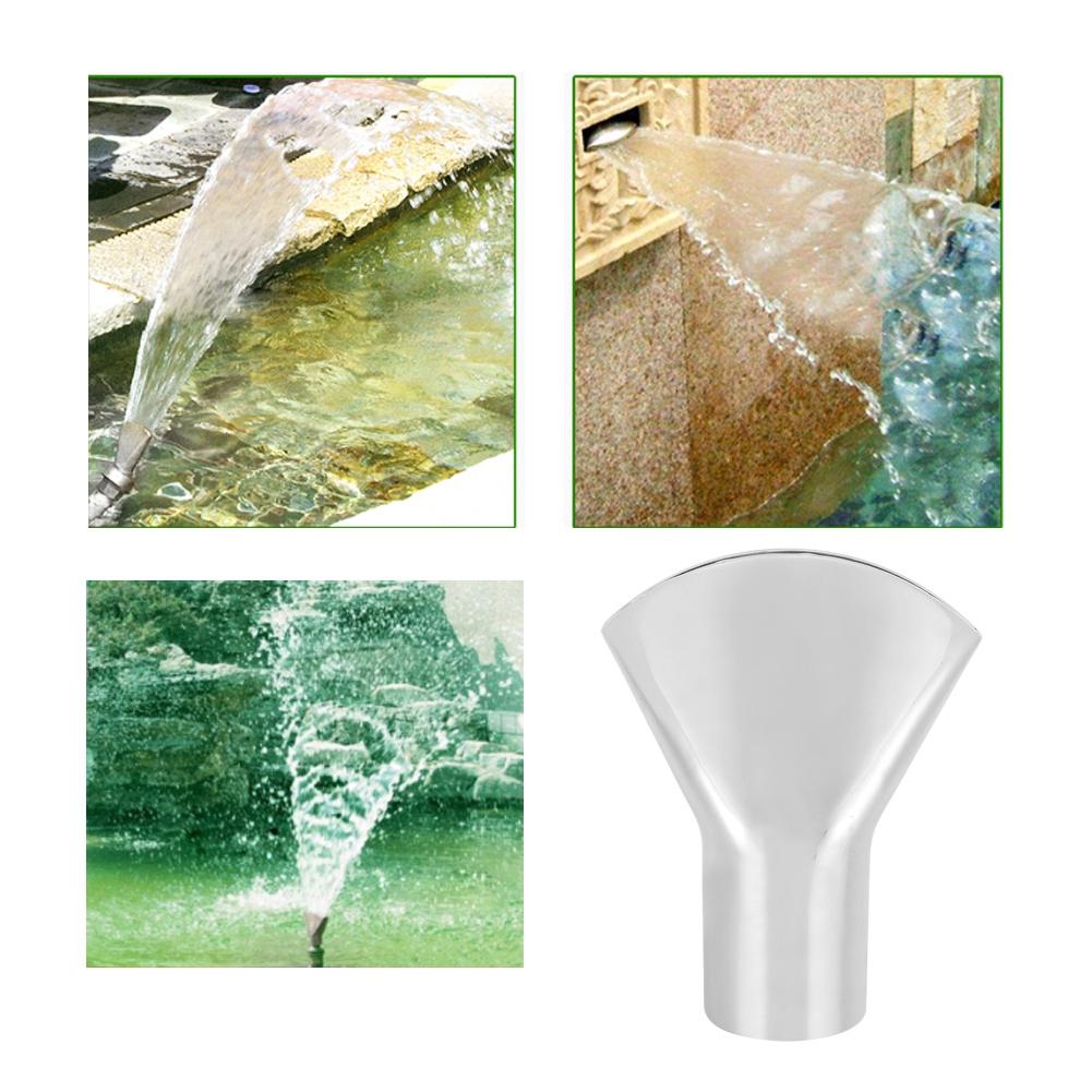 Richtungsweisende fächerförmige Springdüse Innengewinde Landschaftssprühkopf für SPA Schwimmen