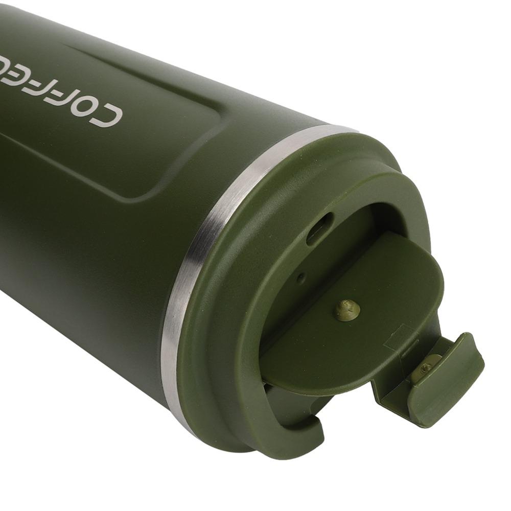 Vacuum Insulated Vacuum Mug Leakproof Lid Stainless Steel Mug Portable Coffee Cup  Hot Drinks