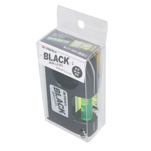 Takagi TAKAGI Black Mini Level with Magnet