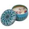 Dried Flower Scented Candles Iron Box Soy Wax Odorous And Smoke-free Aromatherapy Candle Birthday Gift Home Wedding Decoration
