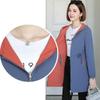 Autumn Women's Jacket Double sided Windbreaker Long Sleeve Jackets Hooded Casual Basic Coat Loose Outerwear
