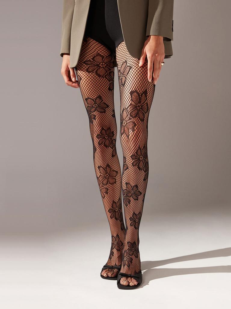 Jacquard Bat Netting Stockings Dense Bat Netting Jacquard Fishnet Stockings