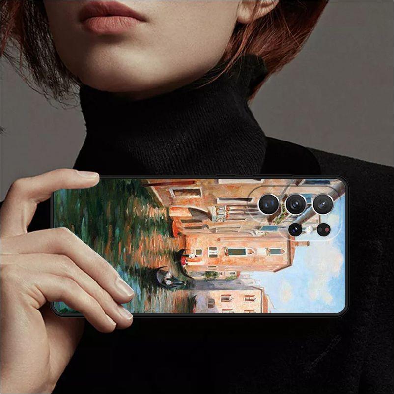 Travel Italy Street Venice Phone Case Cover For Samsung Galaxy S24 Ultra 23 S22 Plus S21fe Lite S20 Note 10 Pro 20 Lite