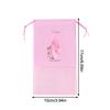 Portable Mesh Dance Bag Breathable Shoes Storage Pouch Girls Ballet Organizer Bags Shoe Pouches Bag Drawstring Dance Shoes Pouch
