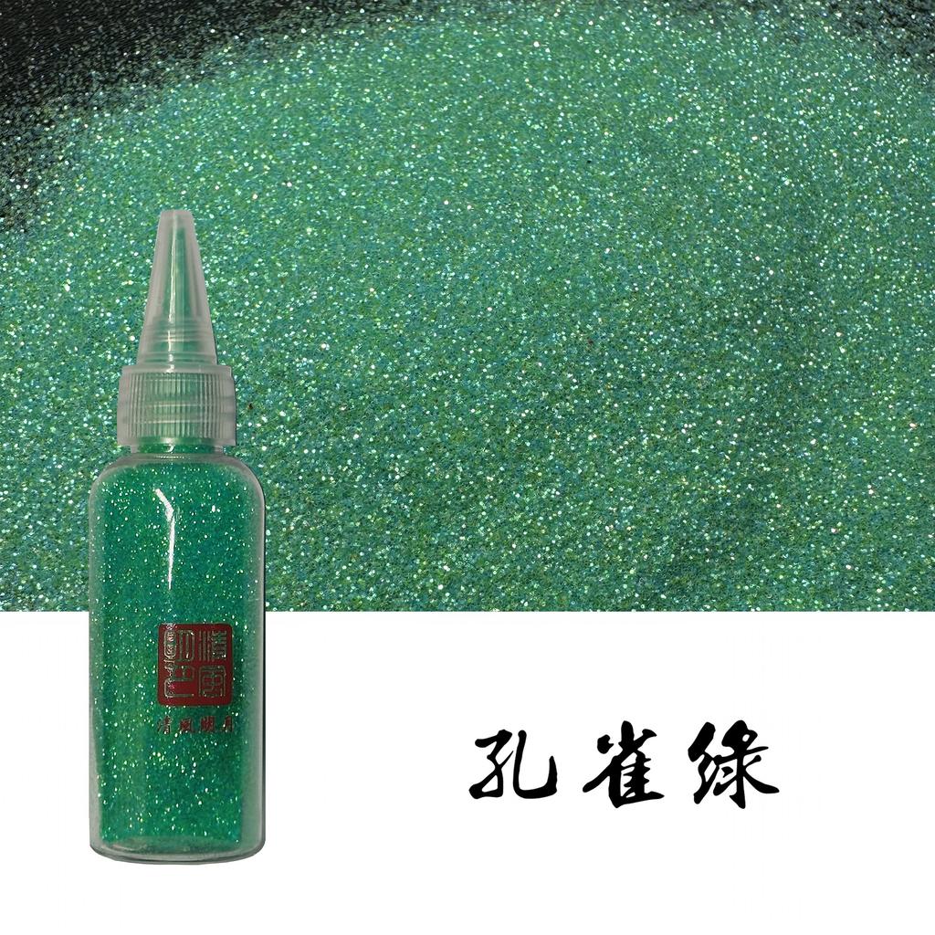 Glitterpoeder met Diverse Kleuren en Sterk Glanzend Effect voor het Verfraaien van Cloisonné Emaille Schilderijen