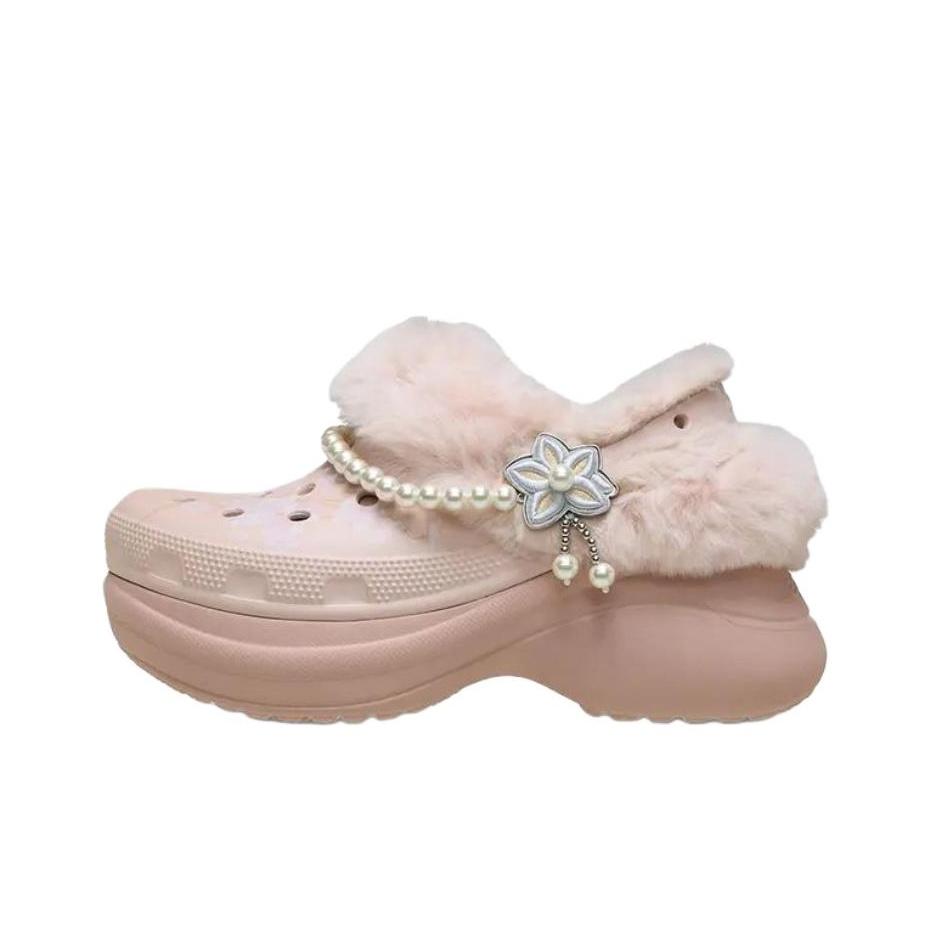 

Crocs Little Whale Pear Blossom Модные удобные клоги Женские клоги Кварцево-розовые 211977-6UR 36-37