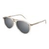 Saint Laurent Mirror Leg Carved Plastic Butterfly Sunglasses Unisex Sunglasses Gray SL667003
