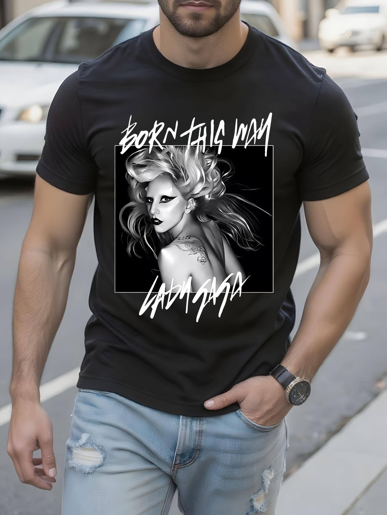 Lady Gaga BORN THIS WAY Album Vintage Graphic Tee Unise... S