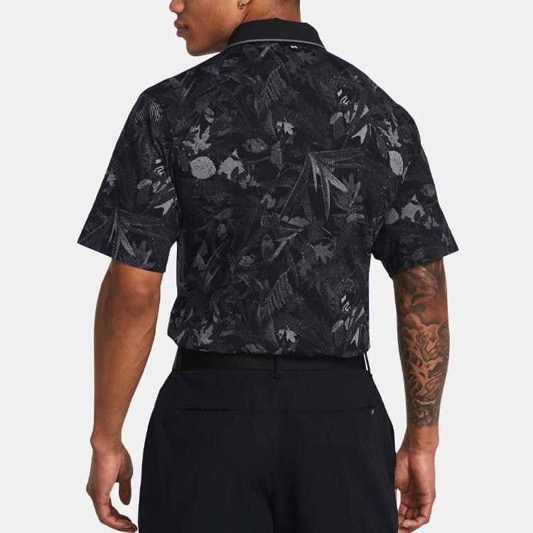 Under Armour UA Iso Chill Edge Polo Shirt Men's Black 1377365-002
