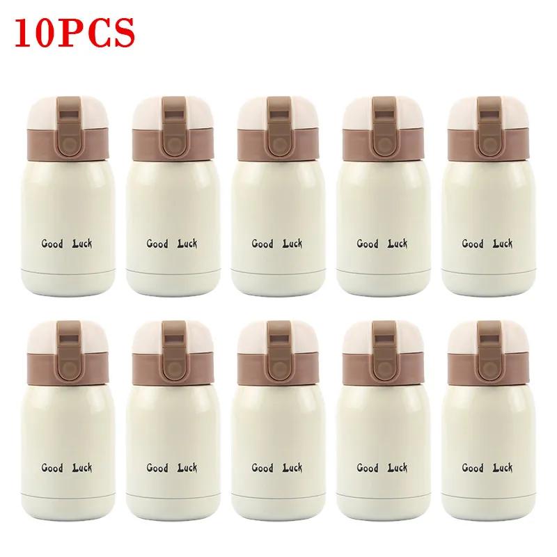 Mini Thermos Cup 200ml/360ml Pocket Cup Stainless Steel Thermal Coffee Mug Vacuum Flask Insulated Hot Water Bottle Kids Gift
