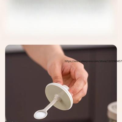 Gewürzaufbewahrungsset für Küche Heimgebrauch Luftdichte Gewürzgläser/Behälter mit Salzstreuer Gewürzorganisator Spender Kombi-Set