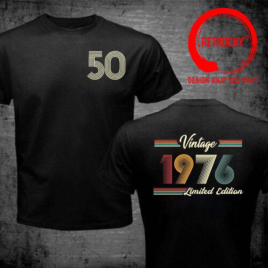 Classic 50th Birthday In 1976 Limited Edition Graphic T Shirt Unisex Unisex Vintage 1976 Original 50yearold Tshirt Retro Clothes