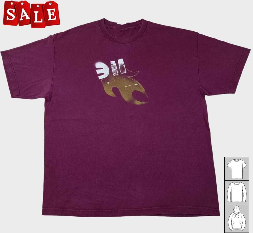New Popular THREE ELEVEN 311 band Gift For Fans Unisex S235XL TShirt LW859 Unisex T-Shirt L