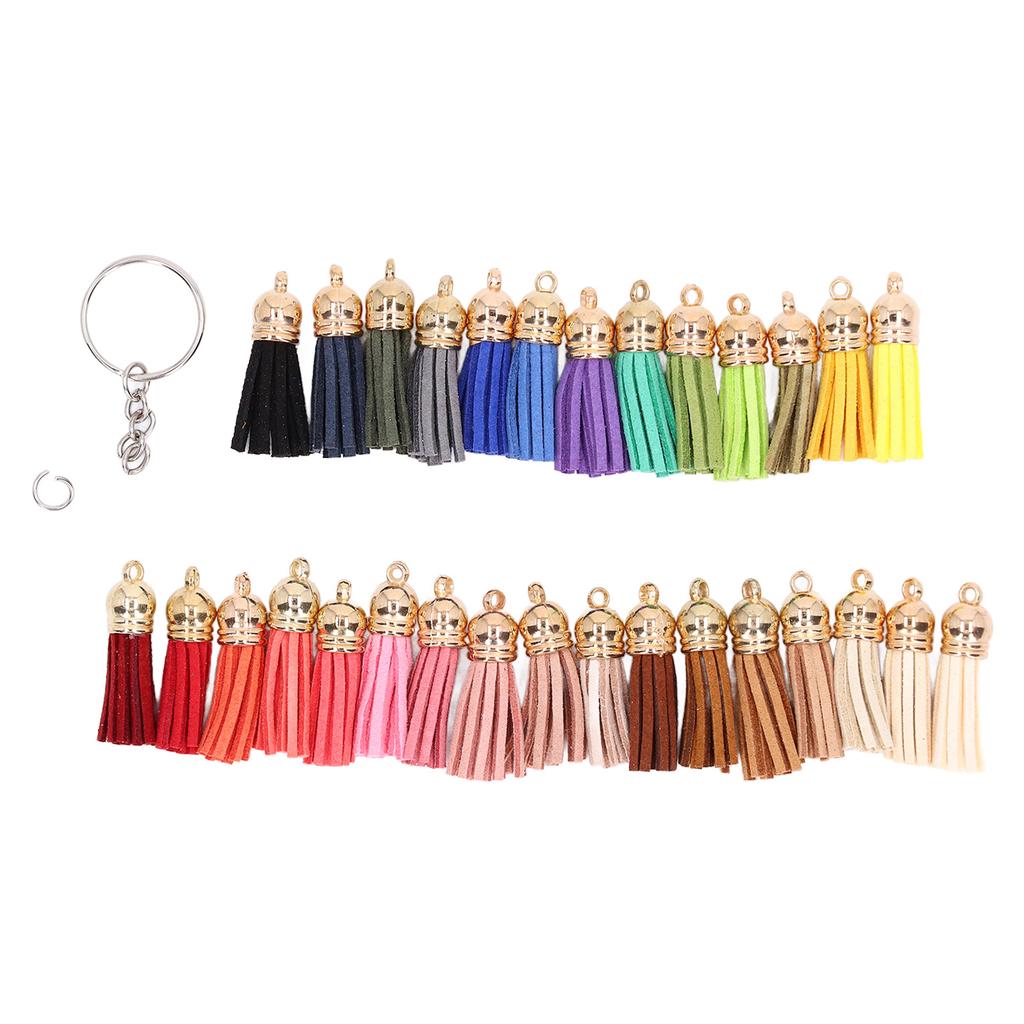 30 sad Akrylové klíčenky polotovary Oboustranné Kulaté Hladší okraje Sublimační klíčenky polotovary pro DIY