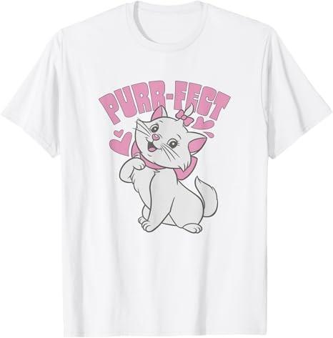 The Aristocats Marie PurrFect Lovely Portrait White TShirt S