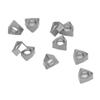 10Pcs Carbide Turning Inserts Indexable Coated for Wood Milling CNC Lathe Tools RWNMU040308ERR