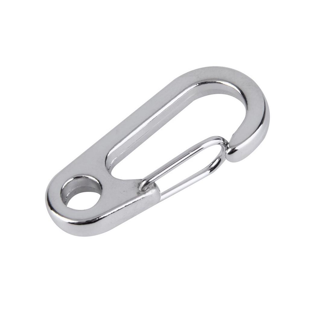5PCS D-Ring Quick Link Carabiner Spring Snap Hook Clip Keyring Hanging Buckles