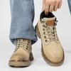Martin boots new autumn British style retro leather thick-soled rhubarb boots non-slip and wear-resistant boots