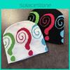 Colored Question Fashion Mark Pattern Neutral Casual Warm Knitted Hat For Autumn