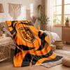 Hull City Football Print Flannel Blanket Soft Warm Sofa Bed Throw Blanket For Home Office Bedroom