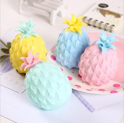Creative Toy Funny Decompression Gift Desktop Decorations Decompression Vent Pineapple Squeeze Vent Ball Pinch Music Grape Ball