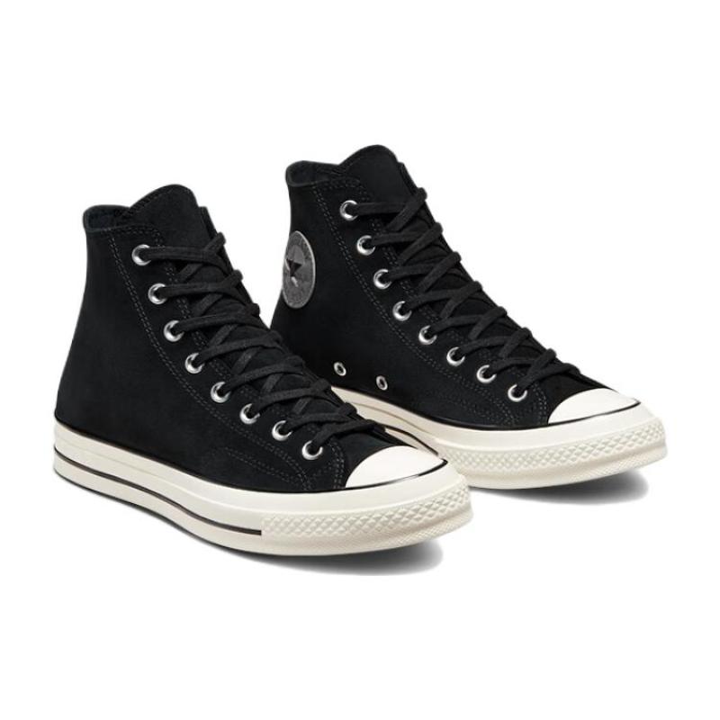 Converse 1970s Trendy Casual Versatile High-Top Canvas Shoes Unisex Black