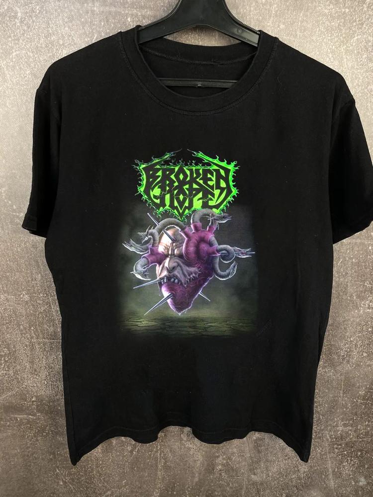 Vintage Loathing Broken Hope Band Gift For Fans Black S to 5XL Shirt CK065 Unisex T-Shirt XXXXL