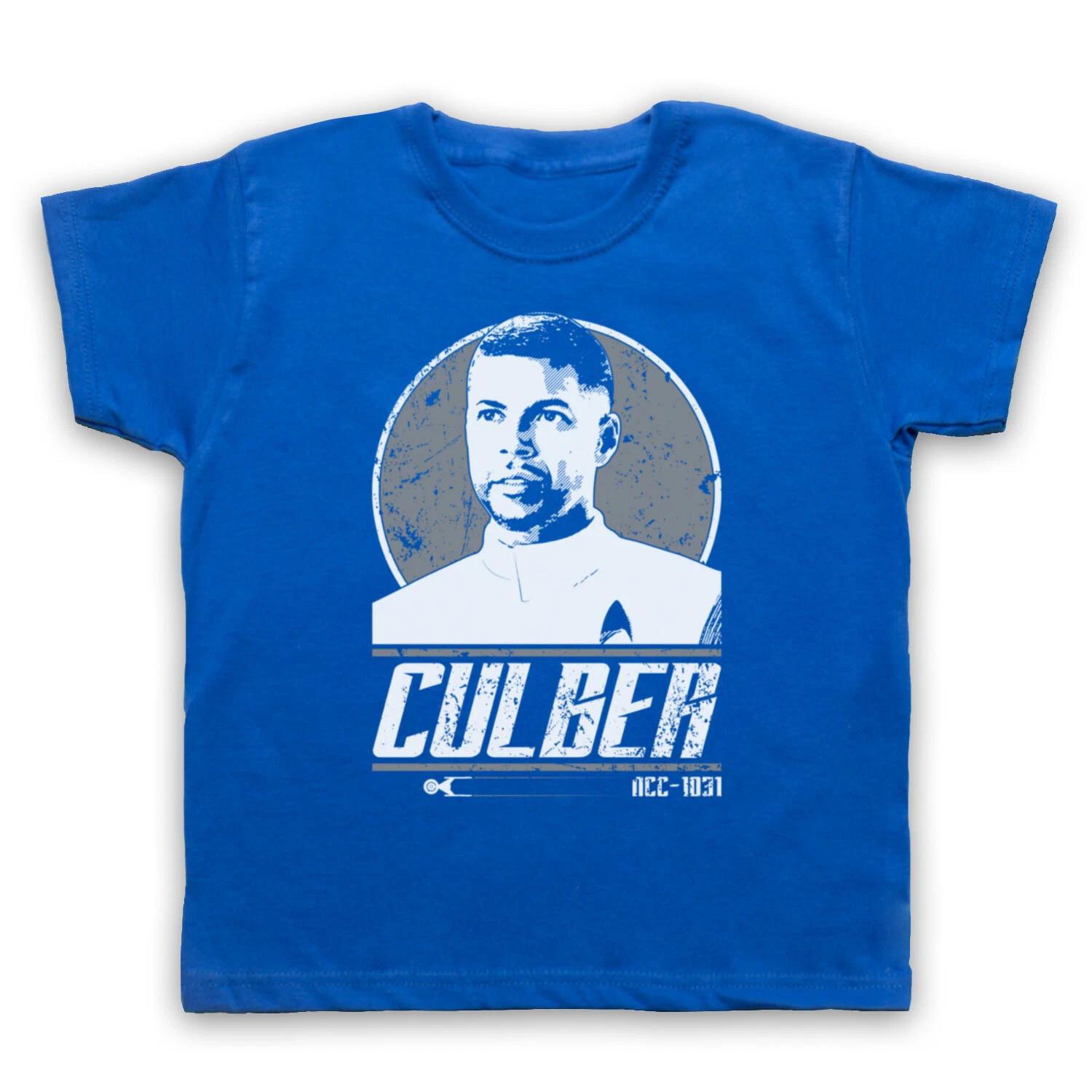 STAR DISCOVERY HUGH CULBER SCI FI TREKKIE TRIBUTE KIDS CHILDS T-shirt 120
