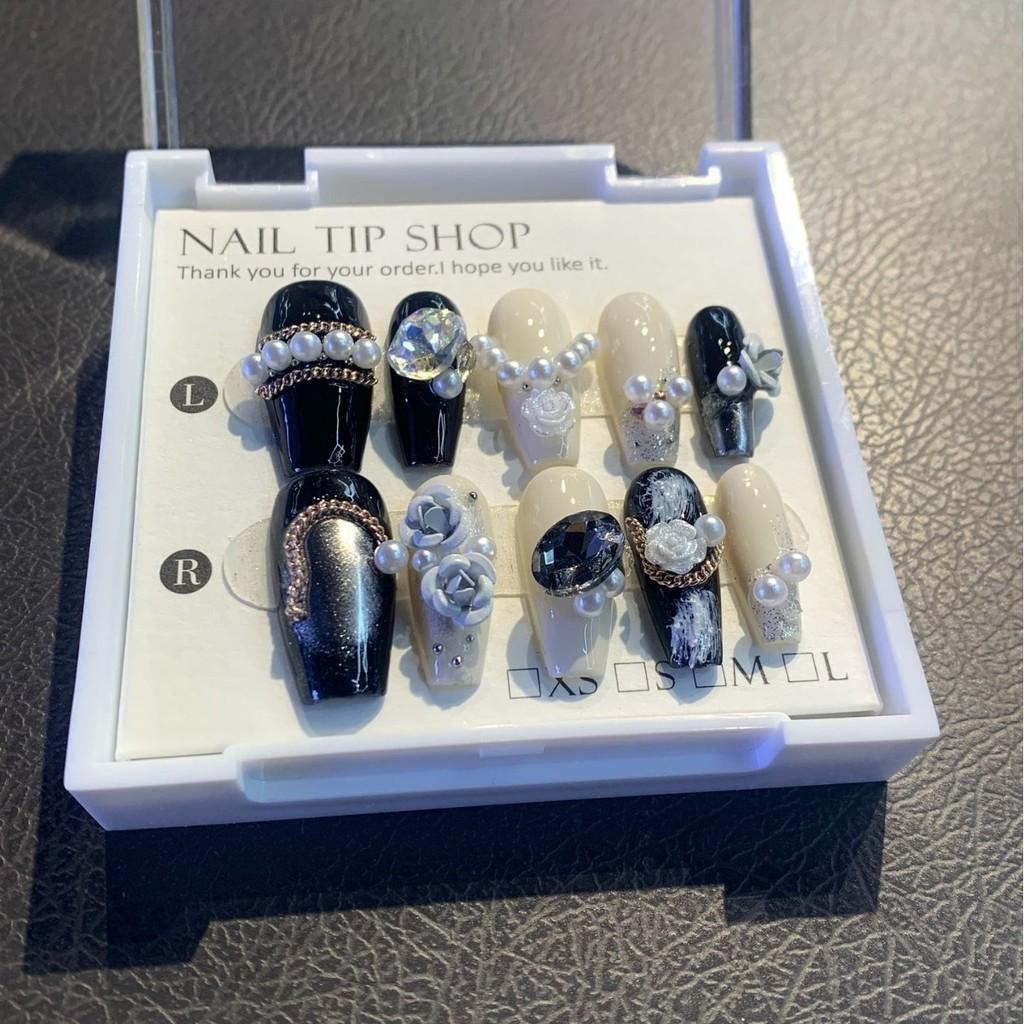 Nail Handmade Wear Fashion Casual Simple Exquisite Classic Nail Patch Style