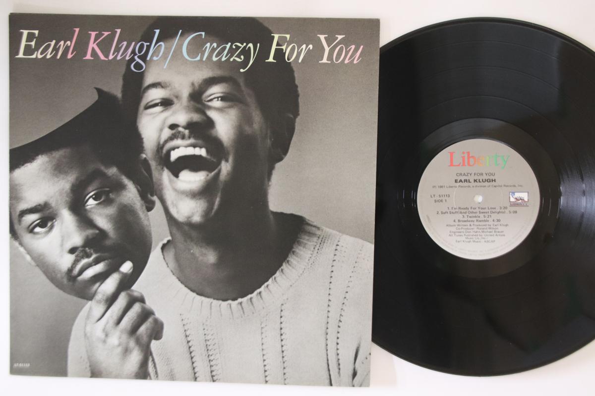 

LP Record EARL KLUGH - Crazy For You LT51113 LIBERTY 1981 US Jazz Used