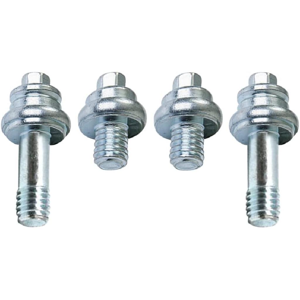 Side Post Battery Terminal Bolt Stud, 3/8" Standard Battery Side Post Extender Stud for GM Post (4 Pairs)